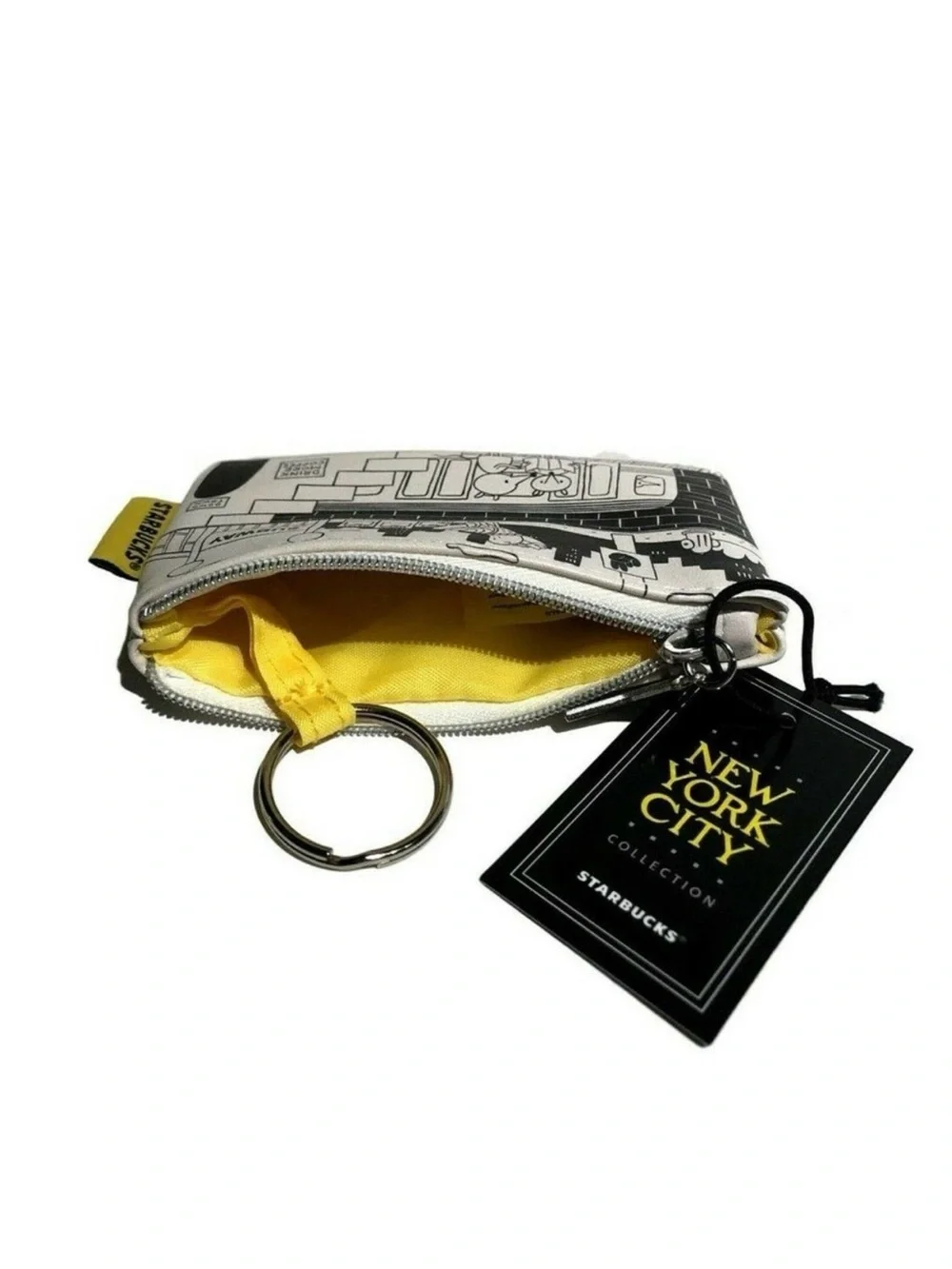 Starbucks canvas zip